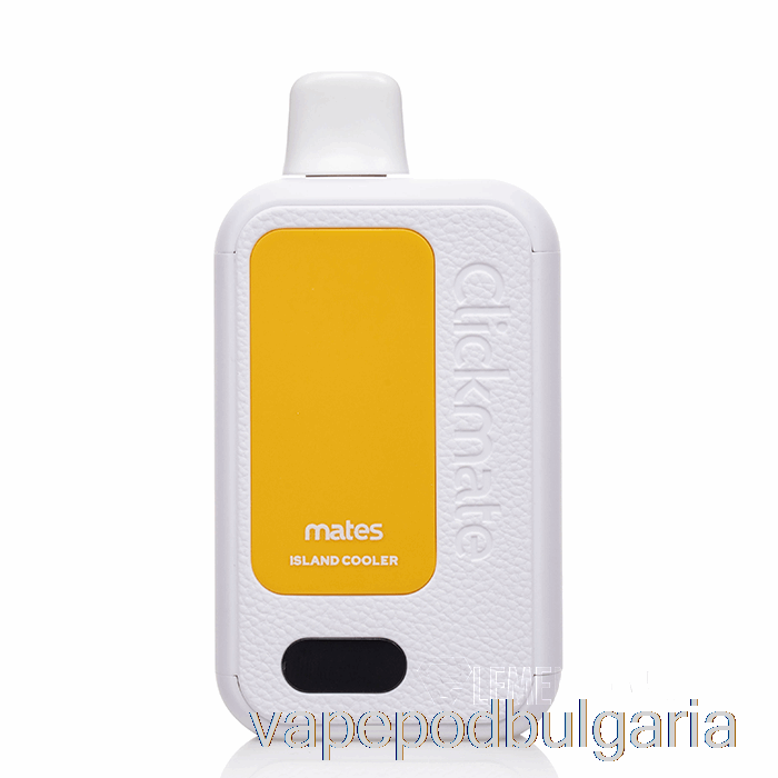 Vape 10000 Дръпки 7 Daze Clickmate 15000 комплект за еднократна употреба Island Cooler